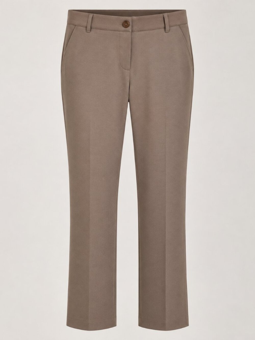 Betabrand Large Pointe Knit Dress Yoga Pants Light Khaki Straight Leg
